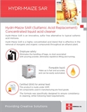 Hydri-Maize SAR Product Flyer