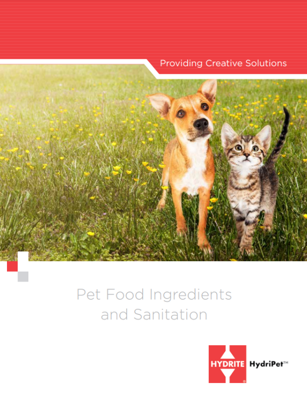 Pet Food Ingredients & Sanitation