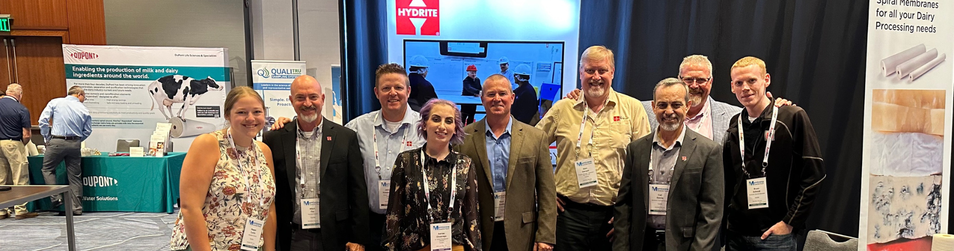Hydrite Employees at a Trade Show