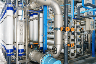 Reverse osmosis for PFas